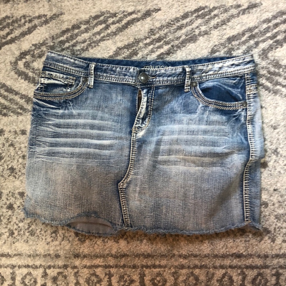 Maurices Jean Mini Skirt